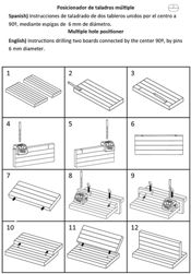 miniatura Posicionador de taladros múltiple 24-30