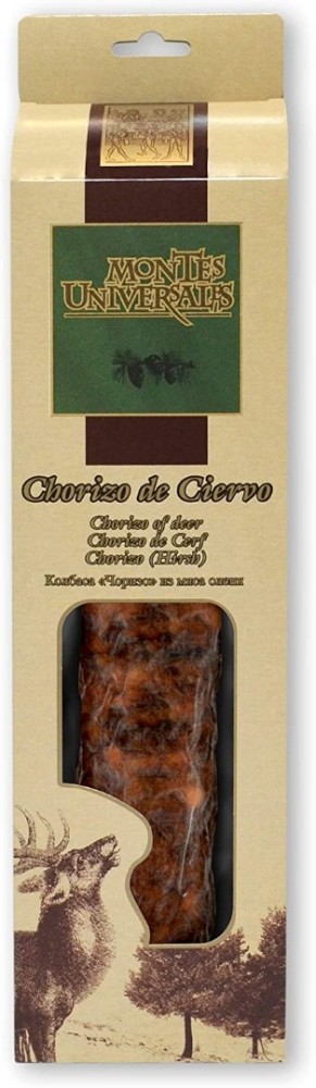 miniatura Chorizo Cular de Ciervo Montes Universales envasado al vacío (300g)