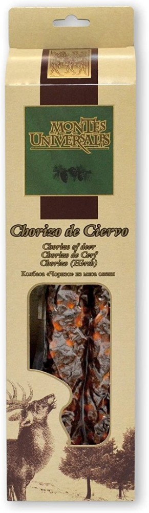 miniatura Chorizo Sarta Extra de Ciervo Montes Universales envasado al vacío (250g)