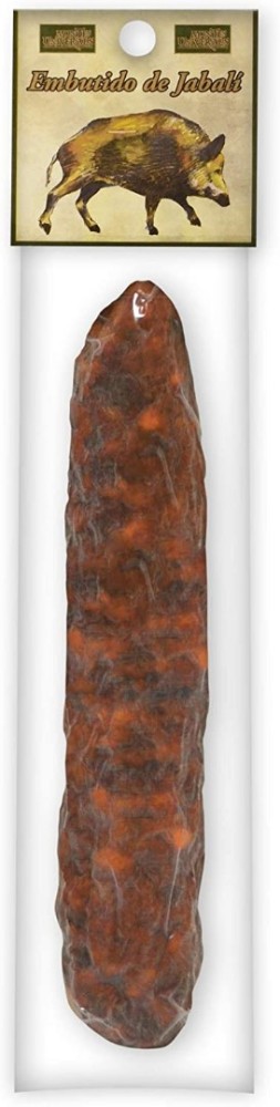 Chorizo Cular de Jabalí Montes Universales envasado al vacío (300g)