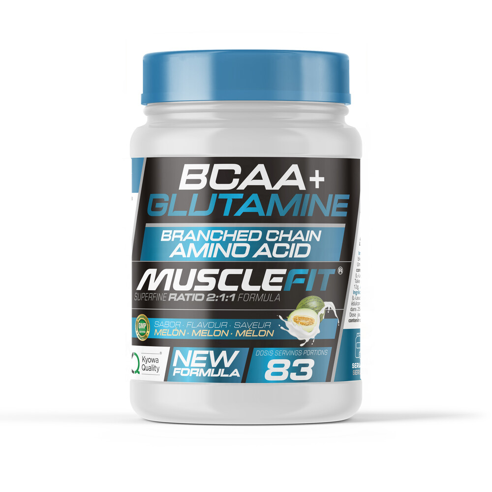 Glutamina + BCAAs, MuscleFit
