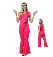 miniatura Disfraz Muñeca Barbie Adulto.