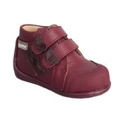 miniatura Botitas de piel Corazones