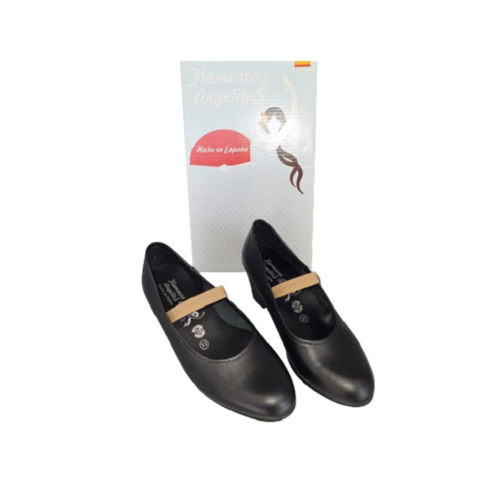 Zapatos de Baile Flamenca de Piel