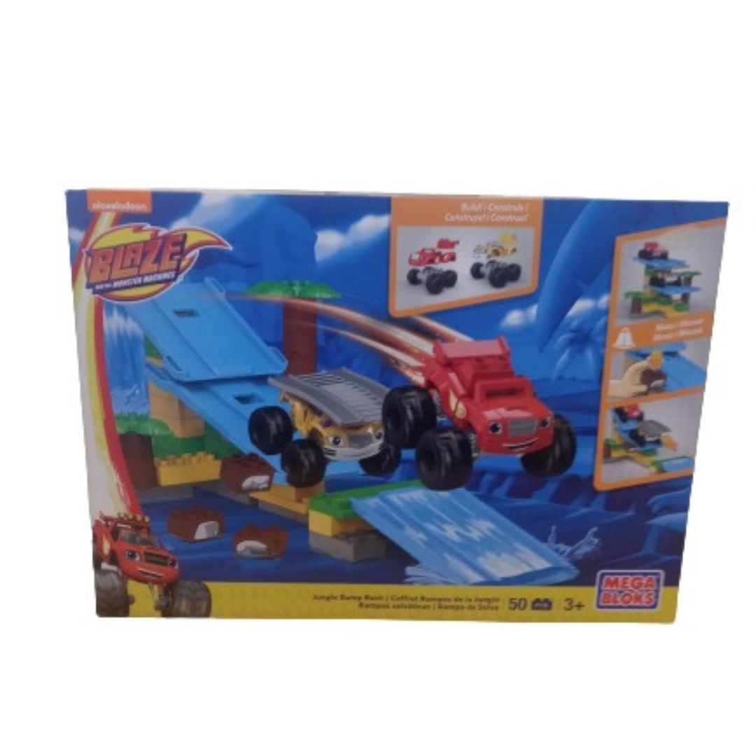 Blaze Pista con rampas y automóviles