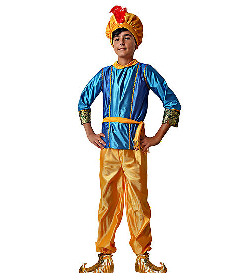  Disfraz Paje Azul Infantil.
