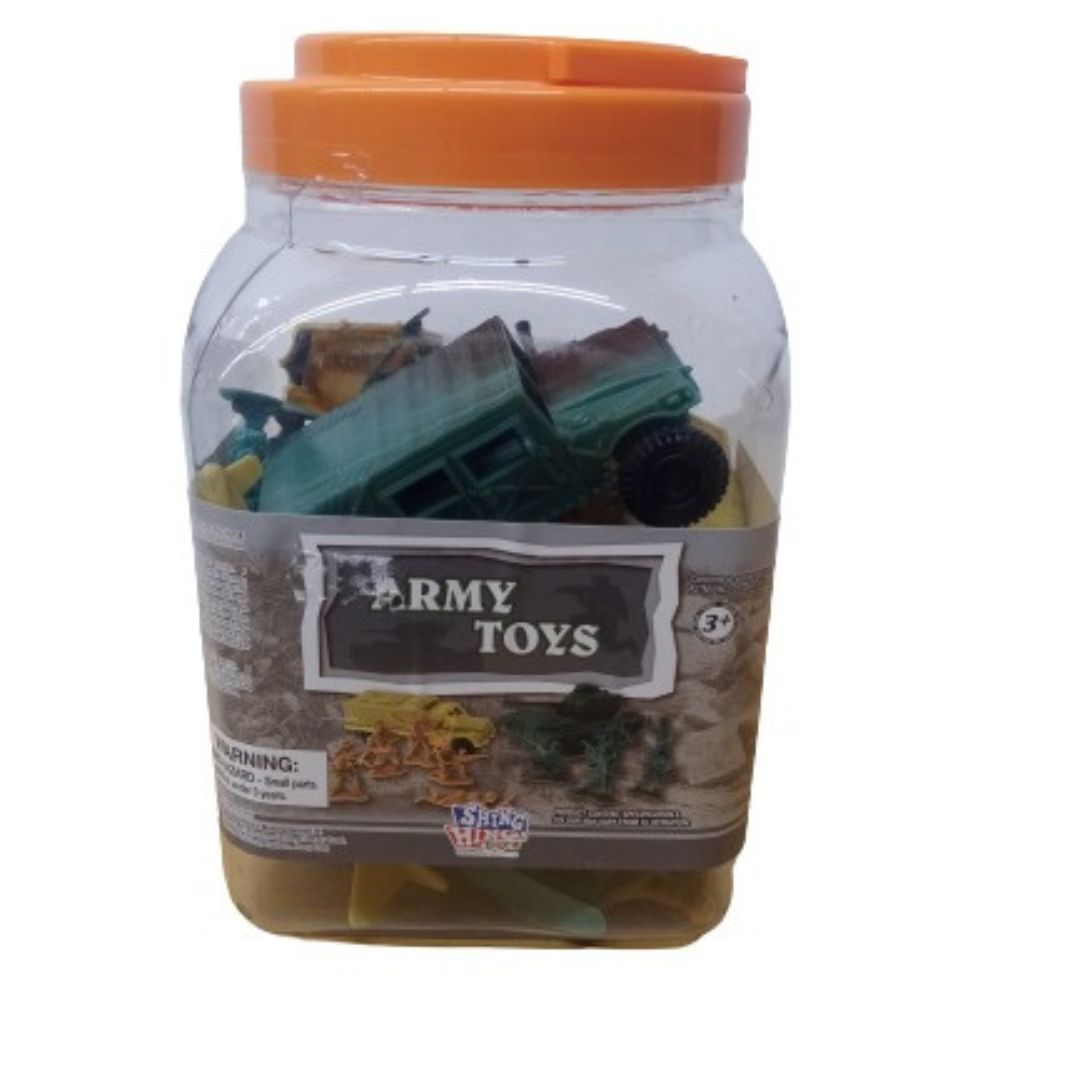 Bote figuras militares