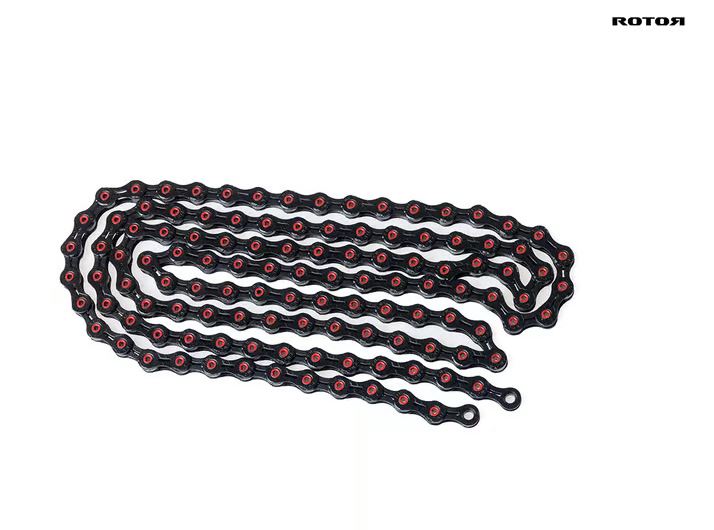 Cadena Rotor 11S Uno Chain SL Black-Red