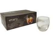 miniatura Elite Whisky Glass Vasos Cristal Curvado 6 x 300ml 1
