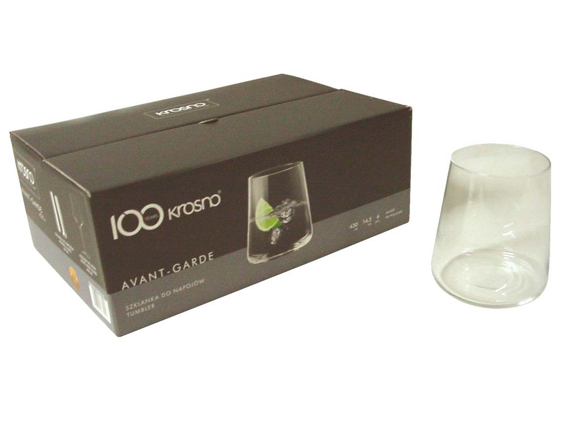 Avant Garde Tumbler Vasos Cristal Prisma 6 x 430ml 1