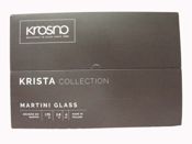 miniatura Krista Martini Glass Copas Cristal Transparente Cóctel 6 x 170ml 7