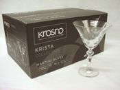 miniatura Krista Martini Glass Copas Cristal Transparente Cóctel 6 x 170ml 2