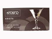 miniatura Krista Martini Glass Copas Cristal Transparente Cóctel 6 x 170ml 4
