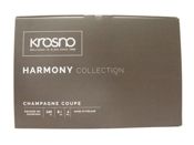 miniatura LOTE 6 COPAS CRISTAL TRANSPARENTE CHAMPAN CHAMPAGNE COUPE KROSNO 240ML