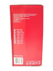 miniatura LOTE 6 COPAS HELADO POSTRE CUENCO BOWL CRISTAL LIFESTYLE KROSNO 170ML