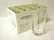 miniatura Lote Vasos Cristal Chupito Licor Shot Luarca 6 x 60ml 02
