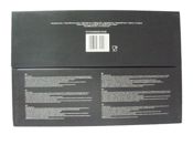 miniatura LOTE 6 COPAS VASOS CRISTAL CERVEZA LIP AVANT GARDE KROSNO 450ML