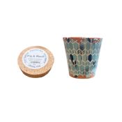 miniatura Vela Cerámica Modernista Jade/Higo y Basilico 10 cm