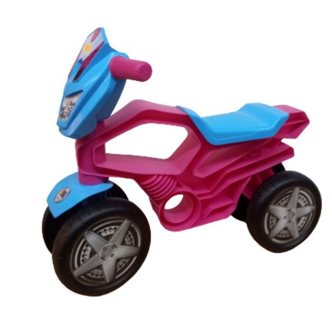 Moto peque Molto  rosa y azul