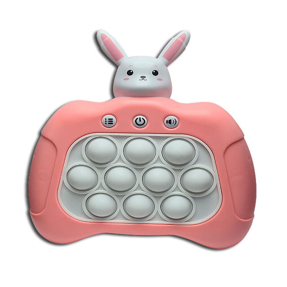 Popit eléctronico ratón rosa quick push antiestrés juego Adultos y niños