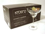 miniatura LOTE 6 COPAS CRISTAL MARTINI VERMUT MARGARITA AVANT GARDE KROSNO 200ML