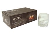 miniatura Lote 6 Vasos Cristal Transparente Recto Whisky Agua Opera Fjord 300 ml