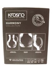 miniatura JARRA CRISTAL HECHA A MANO ARTESANIA POLONIA KROSNO HARMONY 1800ML