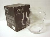 miniatura JARRA CRISTAL HECHA A MANO ARTESANIA POLONIA KROSNO HARMONY 1800ML