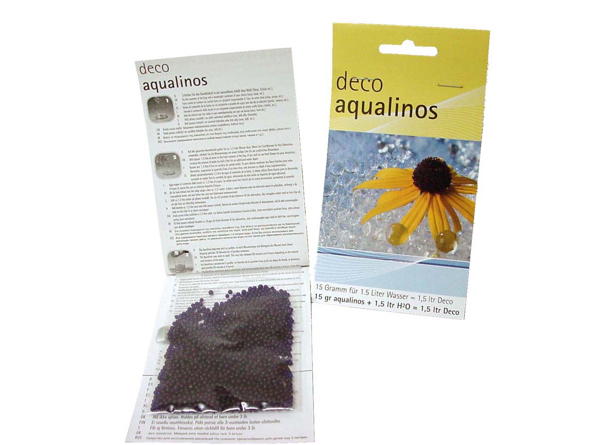 Perlas Hidro Gel Alta Densidad Aqualinos Púrpura