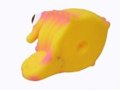 miniatura MUÑECO INFANTIL GOMA FLEXIBLE SILBIDO FLOTADOR AGUA BAÑO CABALLITO MAR