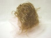 miniatura FIGURA MUÑECA CABEZA CERAMICA HUECA TUL ROSA