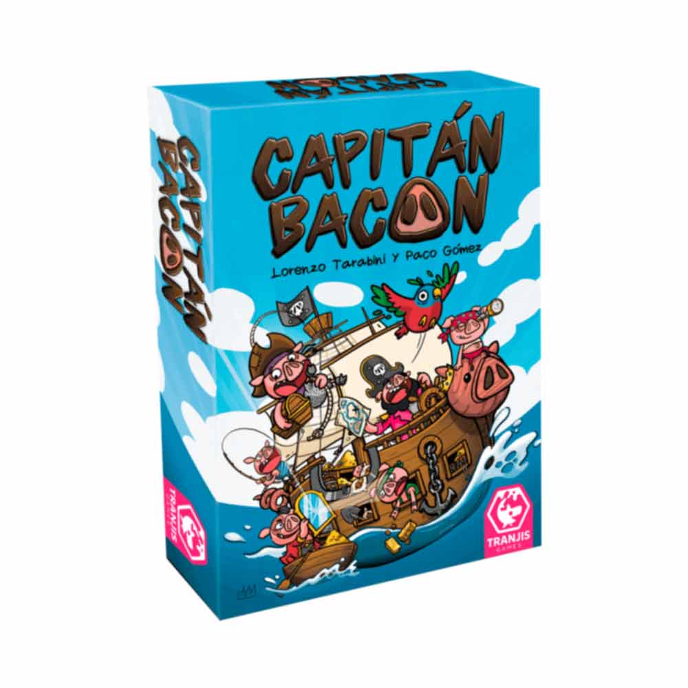 Capitán Bacon Juego de cartas - Aventura pirata