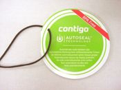 miniatura CONTIGO CANTIMPLORA BOTELLA HIDRATACION LIQUIDOS DEPORTIVA CIERRE AUTO 500 ML SWISH ROJO