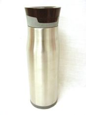 miniatura CONTIGO CANTIMPLORA TERMO BOTELLA LIQUIDOS DEPORTIVA ARIA 600ML ACERO INOXIDABLE GRIS