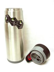 miniatura CONTIGO CANTIMPLORA TERMO BOTELLA LIQUIDOS DEPORTIVA ARIA 600ML ACERO INOXIDABLE GRIS