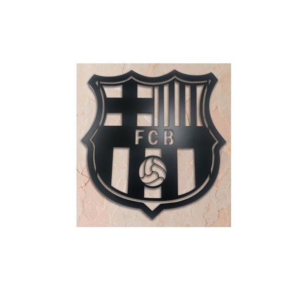 Xapika Designs Escudo Fútbol Club Barcelona Metal