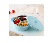 miniatura KIOKIDS Cuenco Térmico Acero Oso Azul