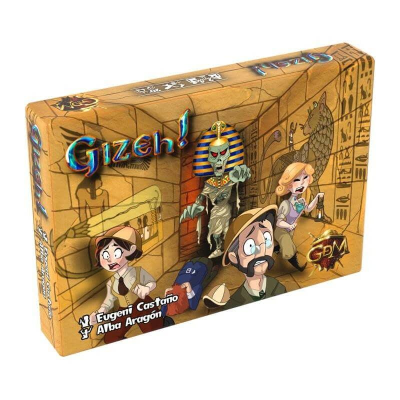 Juego de cartas-Gizeh-ilustraciones personajes