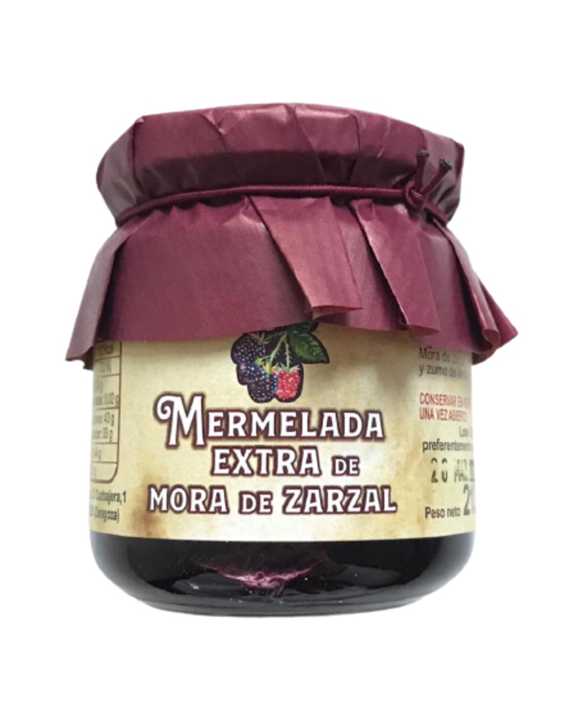 PACK 6 BOTES MERMELADA EXTRA DE MORA DE ZARZAL