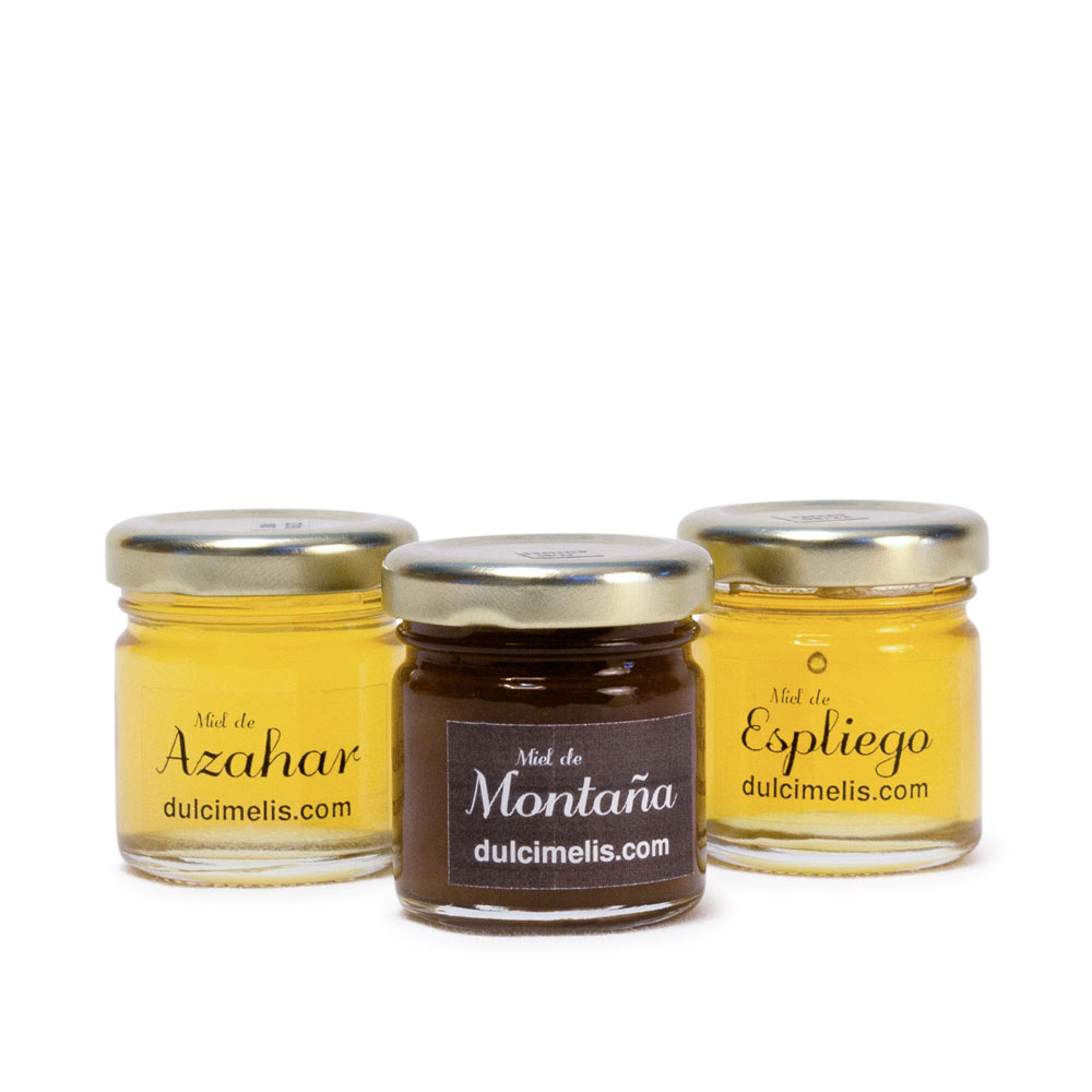 Pack Muestras Miel Dulcimelis - 3 x 50 g