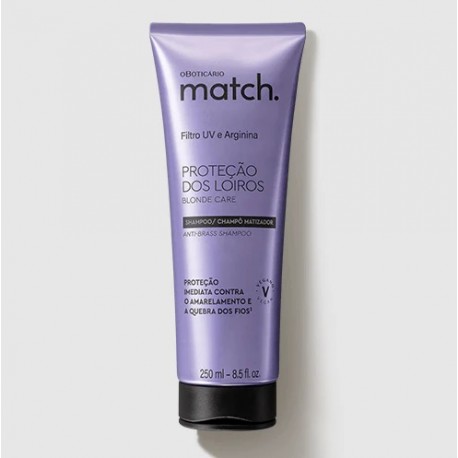 Match Champú Protege el Rubio 250 ml Oboticario
