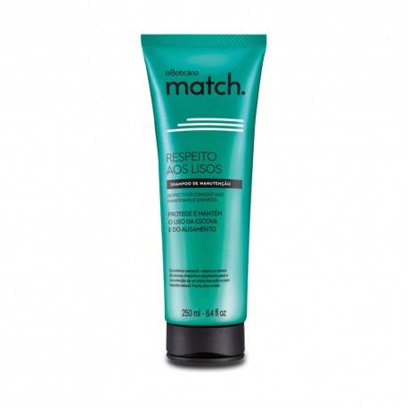 Match Champú Manutencao Liso 250 ml Oboticario