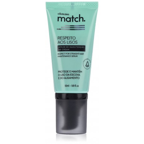 Match Serum de manutencao cream Liso 50 ml Oboticario