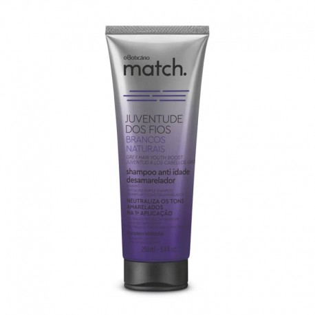 Match Champú Antidedades Desamarelador 250 ml Oboticario