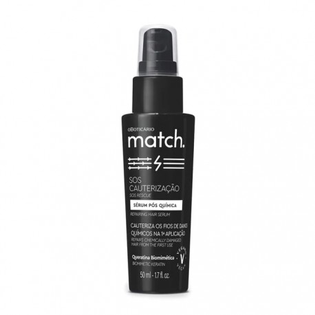 Match Cauterización Serum Post Quimica 50 ml Oboticario