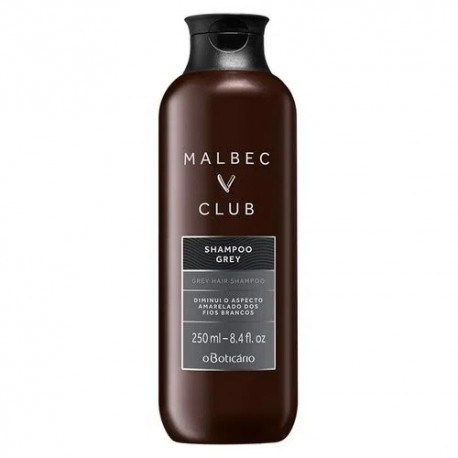 Malbec Club Intenso Champu Grey 250 ml Oboticario