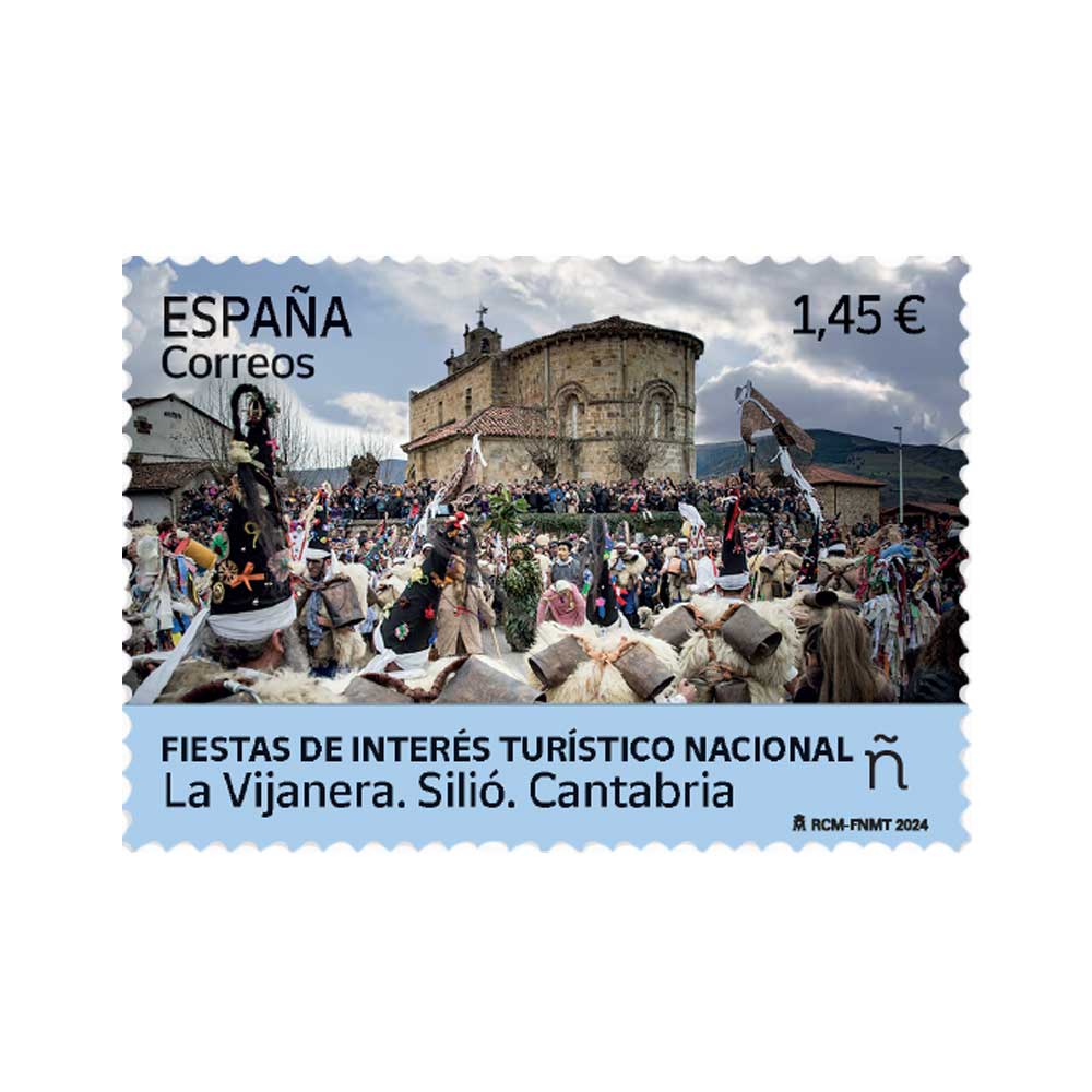 Sello La Vijanera. Silió. Cantabria | Serie Fiestas de Interés Turístico Nacional