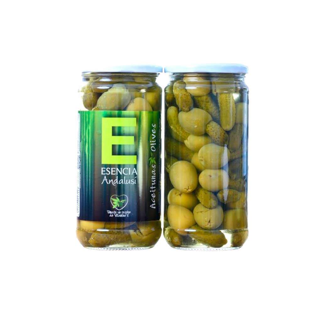 Aceitunas Gordal con Pepinillos 700 g