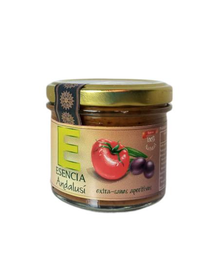 Tapenade de Aceituna Negra y Tomate  con AOVE 110 g
