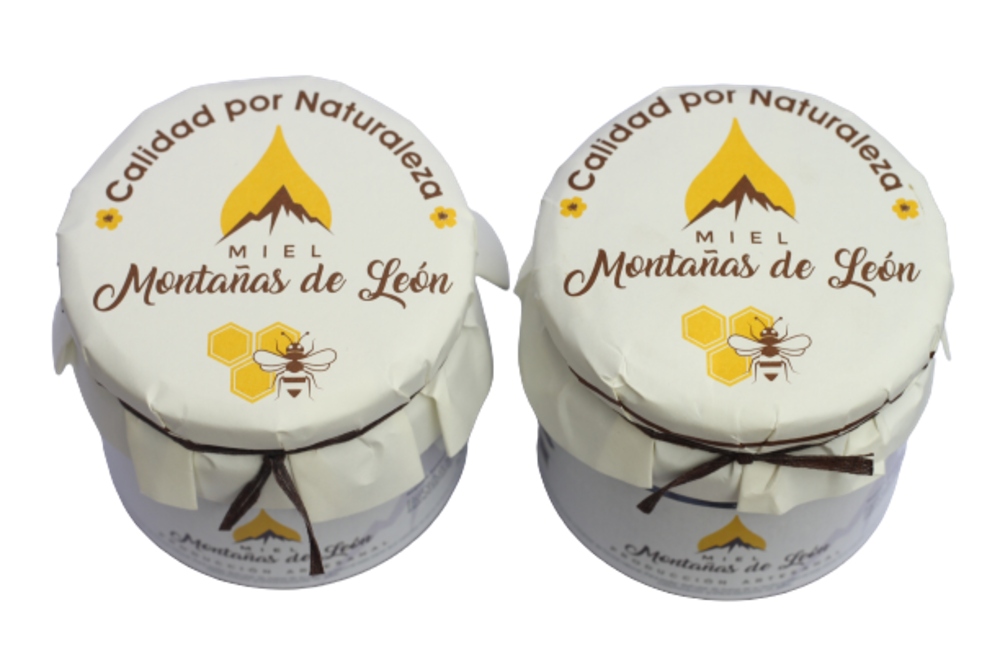 miniatura Deliciosa Miel de las Montañas de León. Ideal para desayunos y postres. No dejes de probarla en Correos Market.